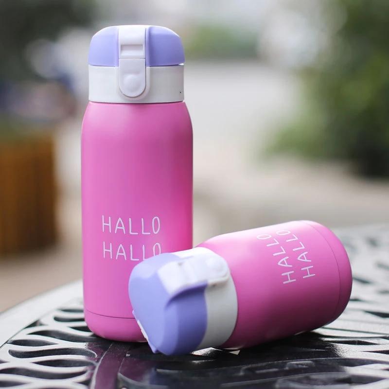 Mini Giữ Nhiệt Dễ Thương Kẹo Hoạt Hình 200Ml/360Ml Trẻ Em Nóng Thép Không Gỉ Nhiệt Cốc Cà Phê chân Không Cách Nhiệt