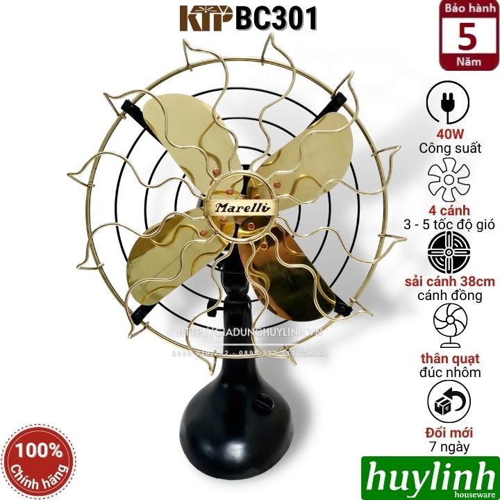 Quạt bàn kiểu cổ Kim Thuận Phong KTP BC301 - Hàng chính hãng