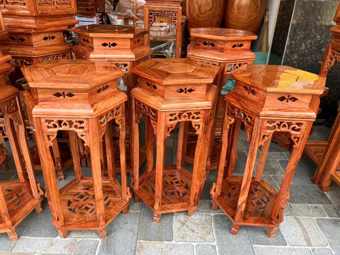 Đôn lục giác cao 40-50-60 cm mặt 32 cm