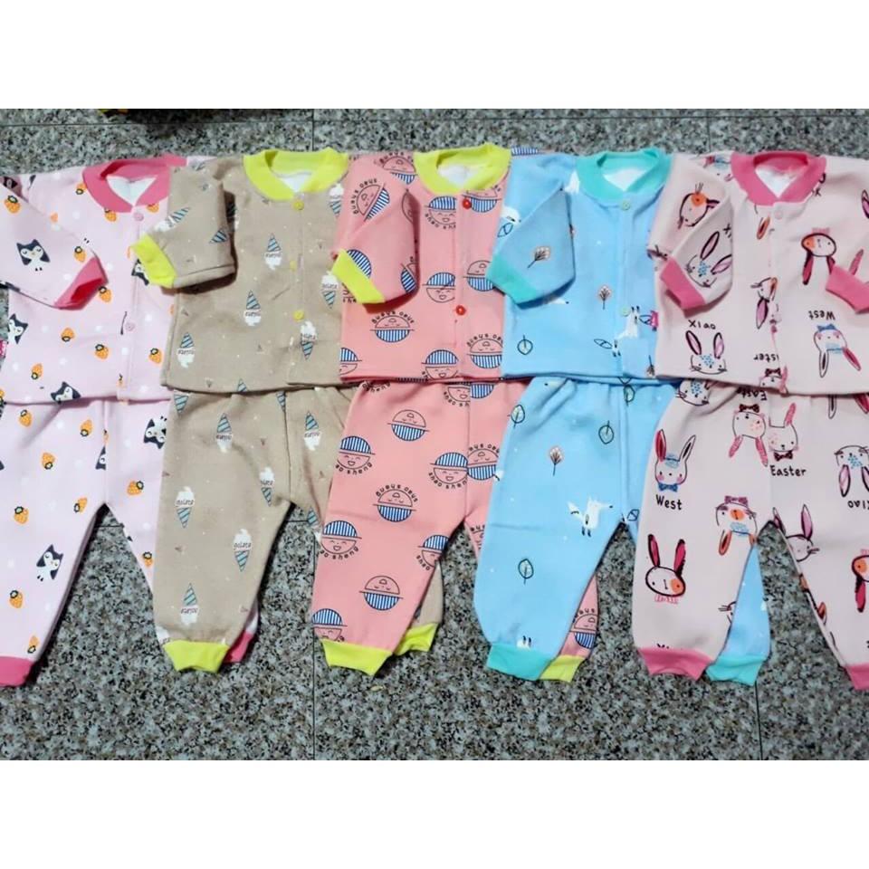 5 bộ nỉ quần áo cho bé trai , gái