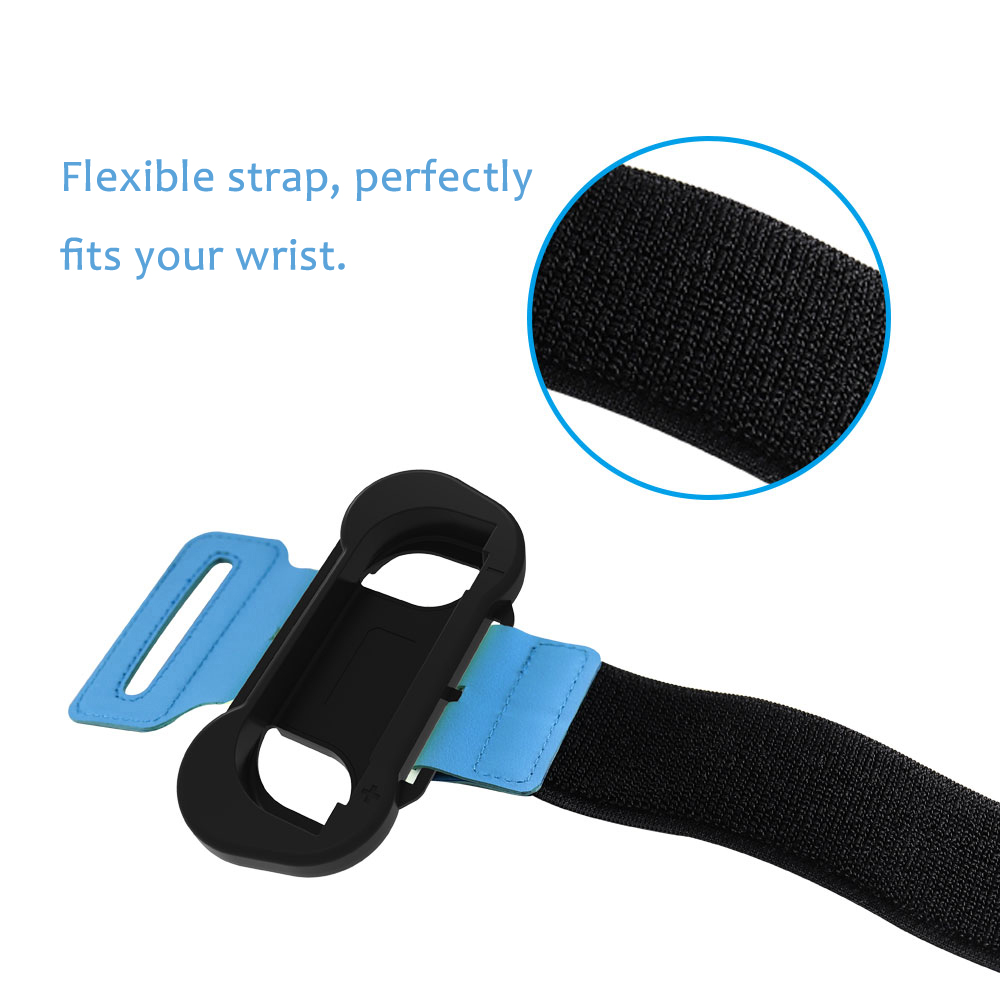 2 Chiếc Dây Đeo Cổ Tay Nylon Tương Thích Với Nintendo Switch Joy-Con Có Thể Điều Chỉnh