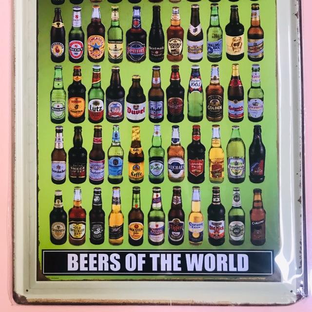 TRANH THIẾC 30x40cm DECOR COFFEE BEER PUB