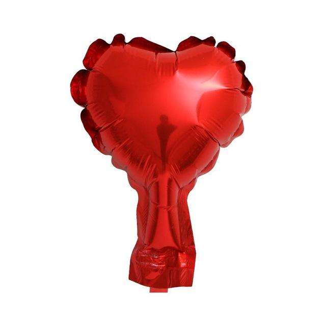 Bong Bóng Nhôm Hình Trái Tim 5 Inch Trang Trí Tiệc Cưới