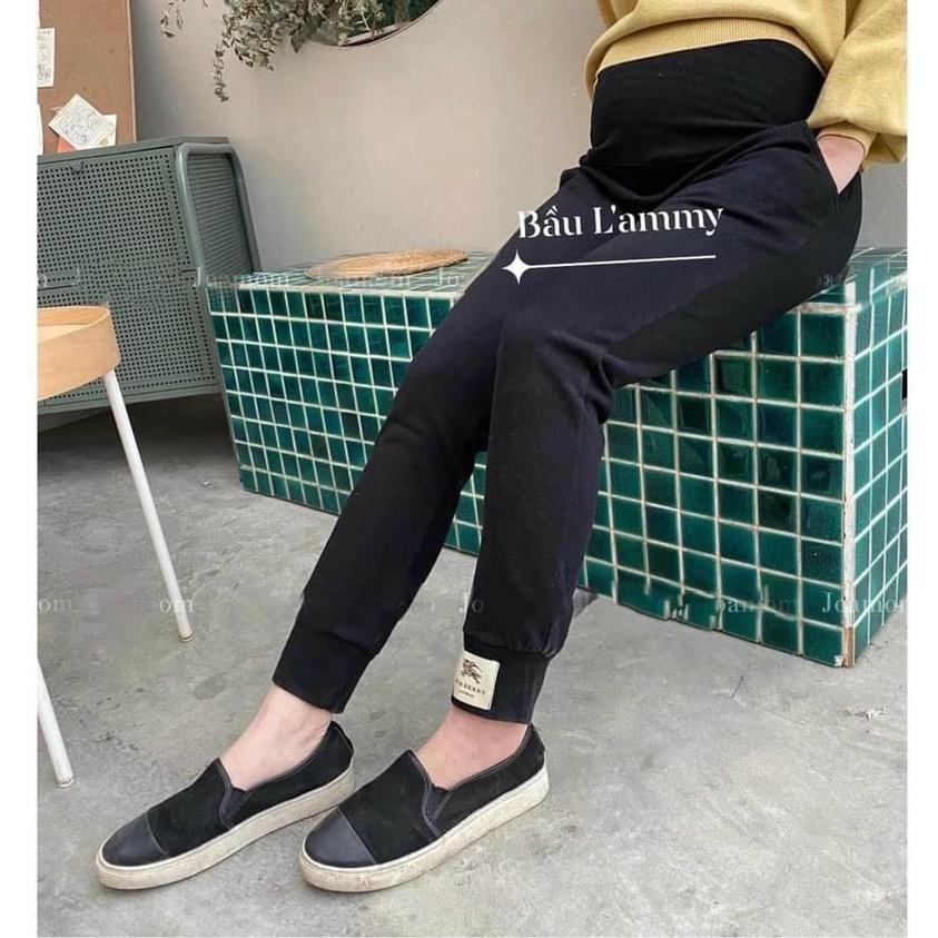 QUẦN BẦU NHUNG TĂM BO GẤU DÁNG THỂ THAO CHẤT LIỆU MỀM MỊN ẤM ÁP