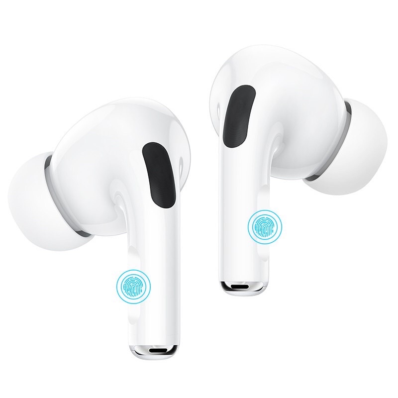 Tai Nghe Bluetooth TWS Dành Cho Hoco EW04 Plus, Bluetooth V5.0, Hỗ Trợ Định Vị, Đổi Tên, Cảm Ứng Chạm, Âm Bass Mạnh Mẽ,Pin 350mAh - Hàng Chính Hãng