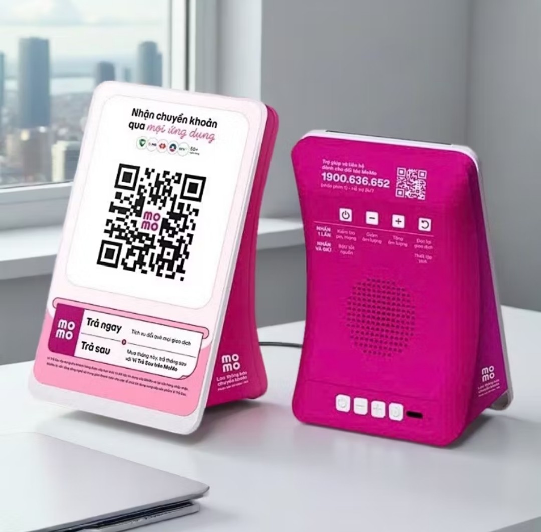 1 MÁY THÔNG BÁO CHUYỂN KHOẢN MIỄN PHÍ HÀNG CHUẨN CHO MỌI NHÀ