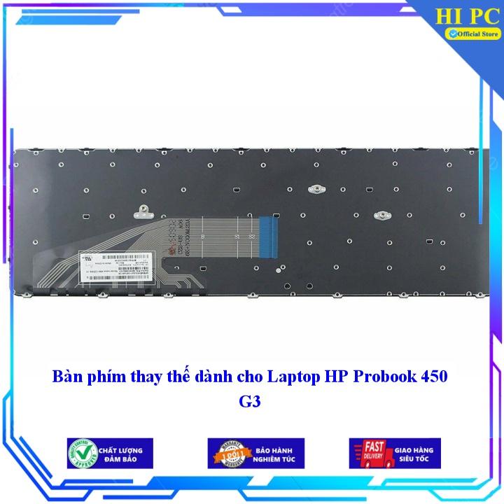 Bàn phím thay thế dành cho Laptop HP Probook 450 G3 - Hàng Nhập Khẩu