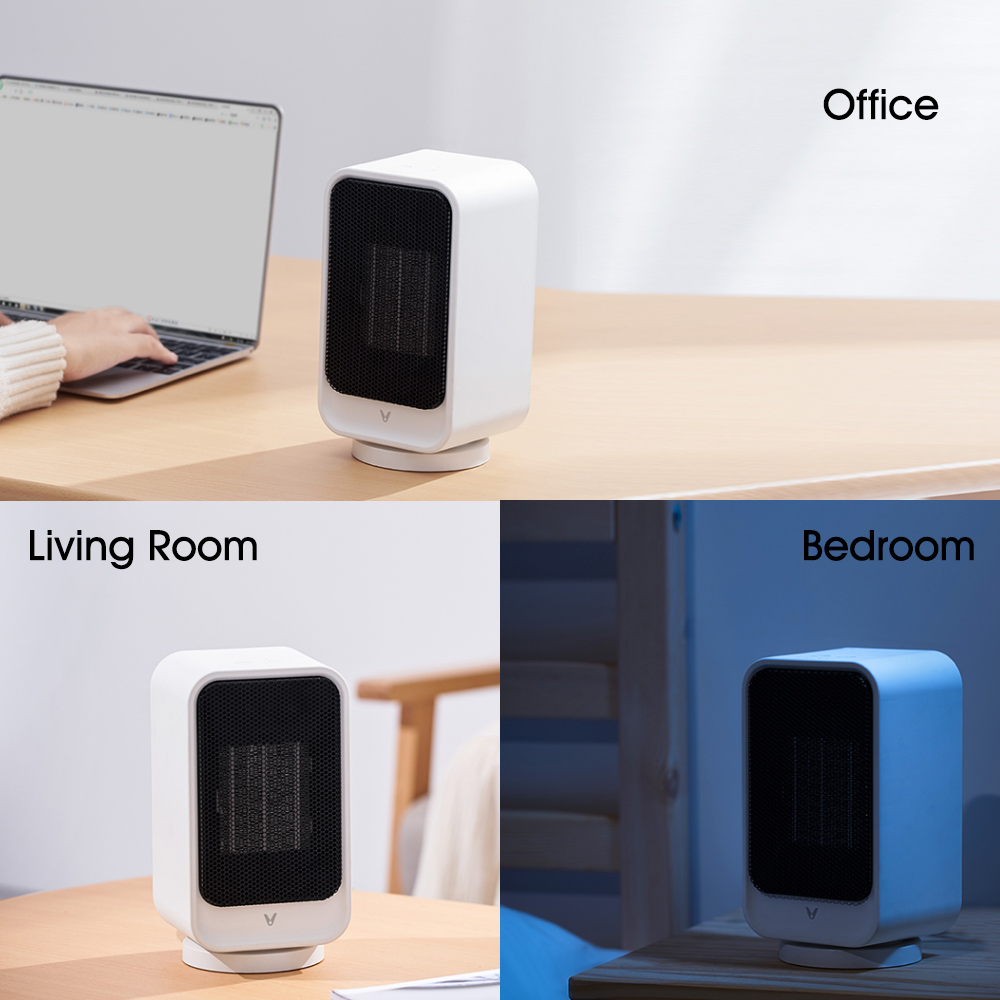 Máy Sưởi Điện Mini Để Bàn Xiaomi Yunmi Viomi Vxnf02 800W Góc Rộng 60°