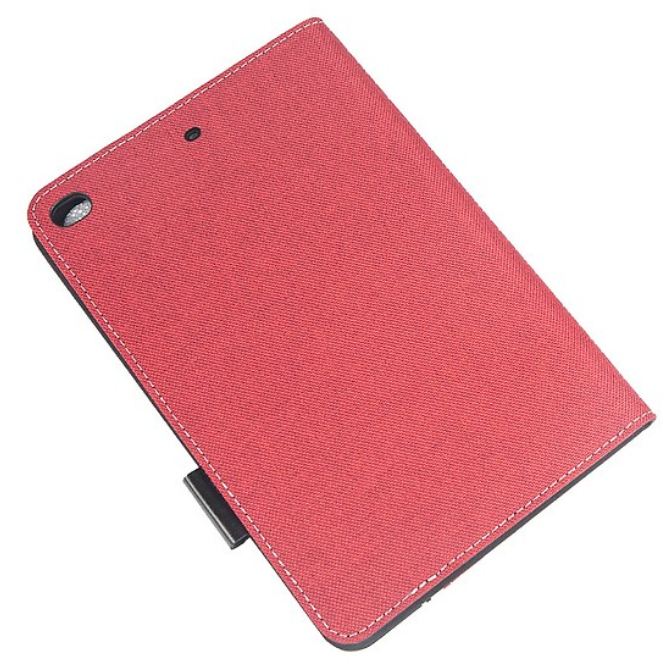 Bao da cho iPad mini 1/2/3/4/5 khay lưng TPU dẻo cao cấp phối vải canvas bền chắc