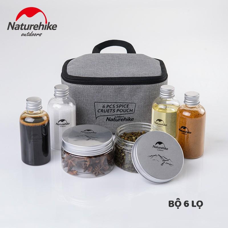 BỘ ĐỰNG GIA VỊ DÃ NGOẠI, CẮM TRẠI NATUREHIKE NH17T011-P