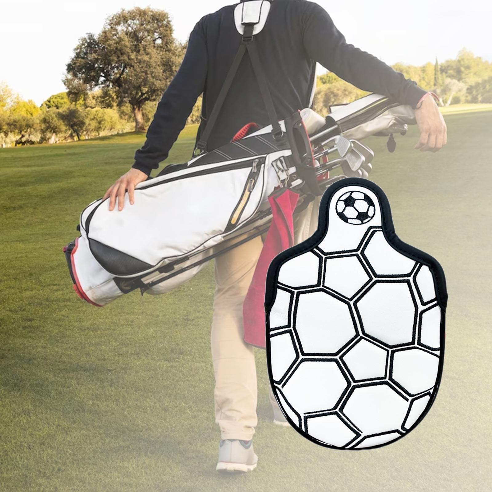 Golf Putter Head Cover for Golf Club Golf Accessories PU Leather