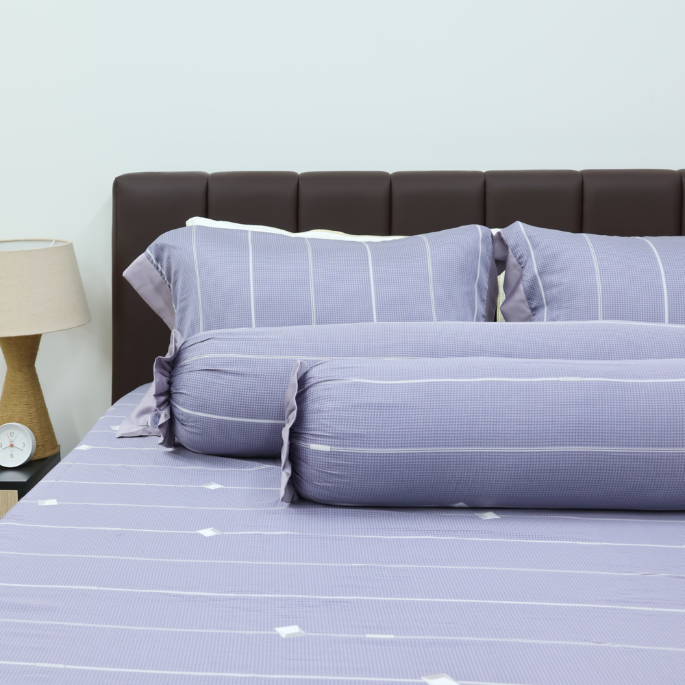 [LỤA TENCEL SIÊU MÁT LẠNH] Bộ 5 món ga gối Tencel Pristine NP8906 nhiều size 100% tencel 80s chính hãng 1m2x2m, 1m4x2m, 1m6x2m, 1m8x2m, 2mx2m2