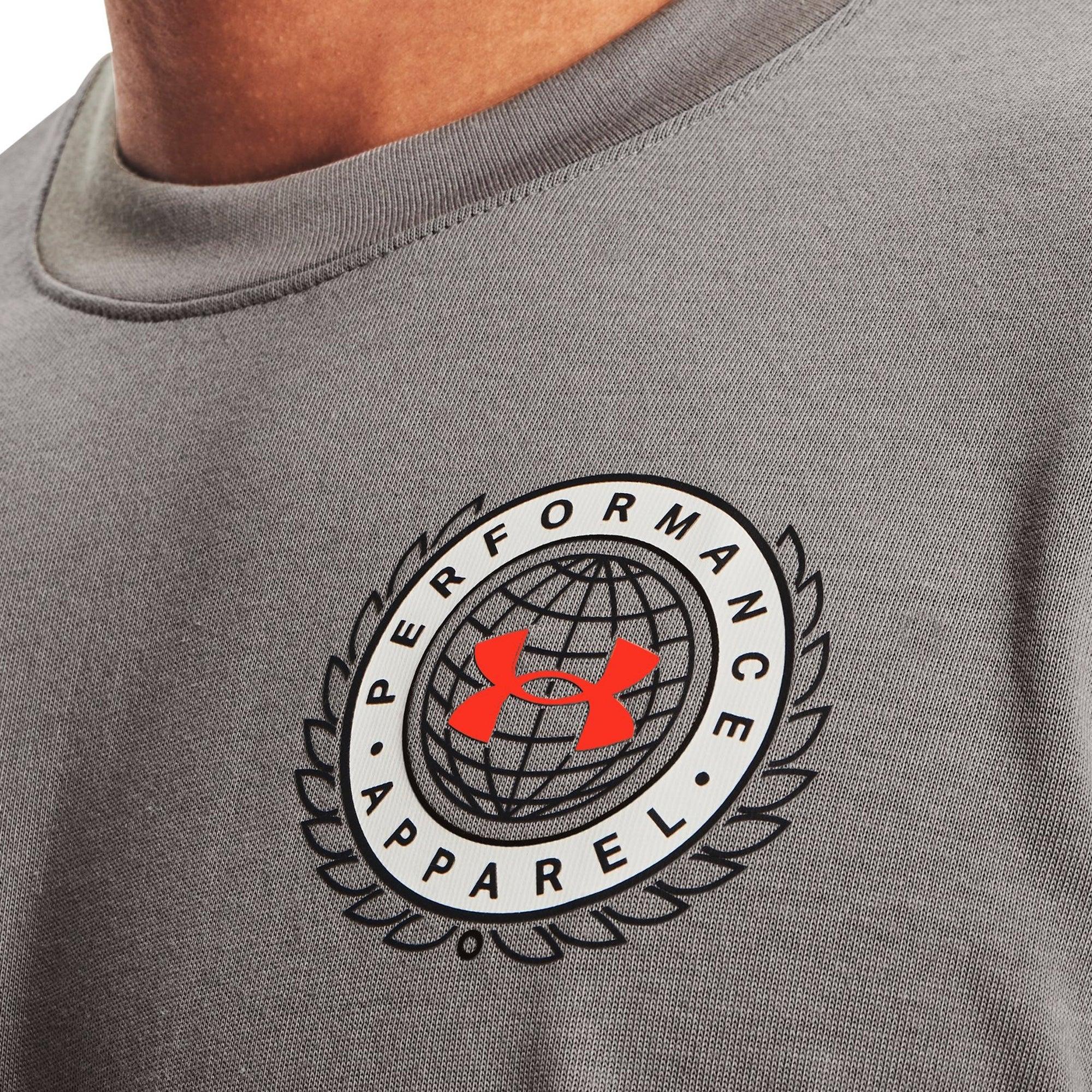 Áo thun tay ngắn thể thao nam Under Armour Alma Mater Crest - 1366471