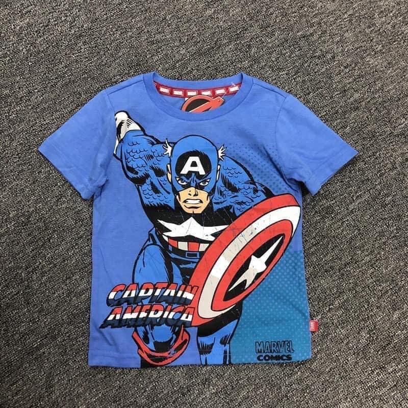 SET 3 ÁO THUN CỔ TRÒN TRẺ EM COTTON SIÊU ANH HÙNG, BATMAN, NGƯỜI NHỆN, SIÊU NHÂN MỀM MỊN, THOÁNG MÁT