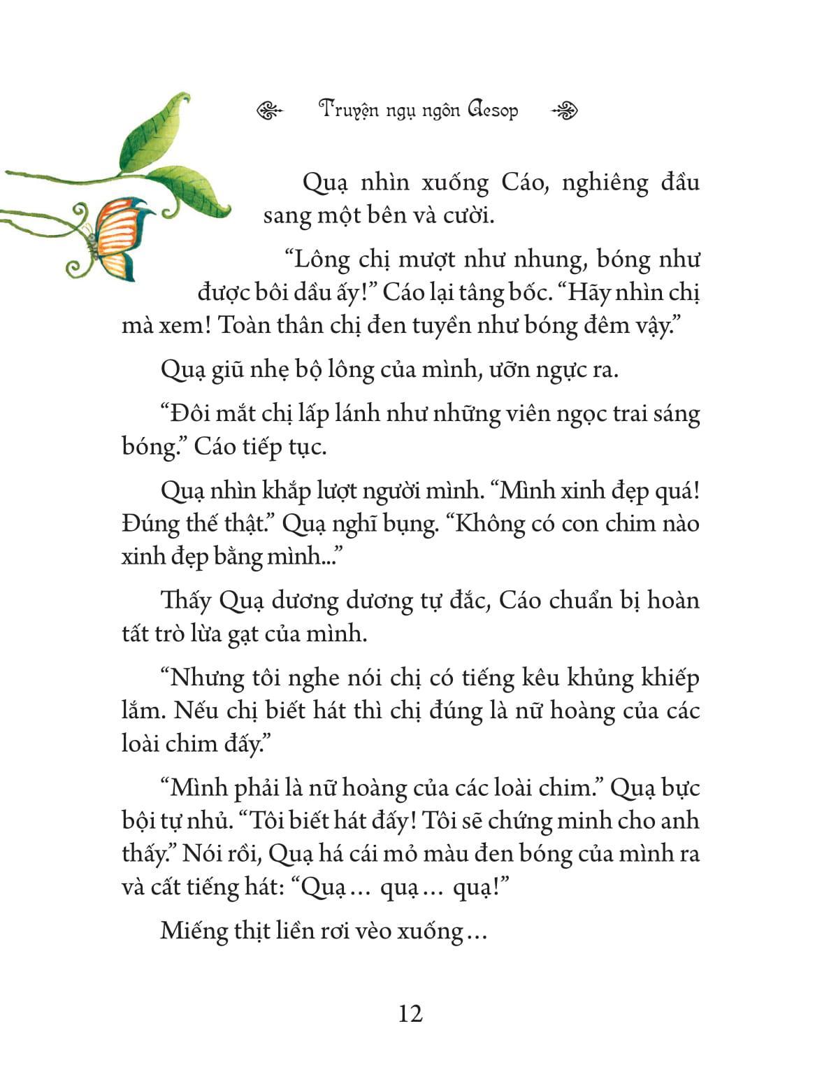 Illustrated Classics - Truyện Ngụ Ngôn Aesop - ảnh 6
