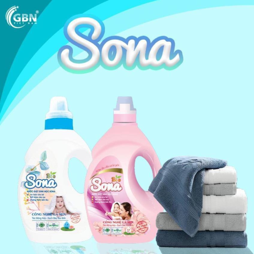 Nước Giặt SoNa 1,8kg Hương Anh Đào