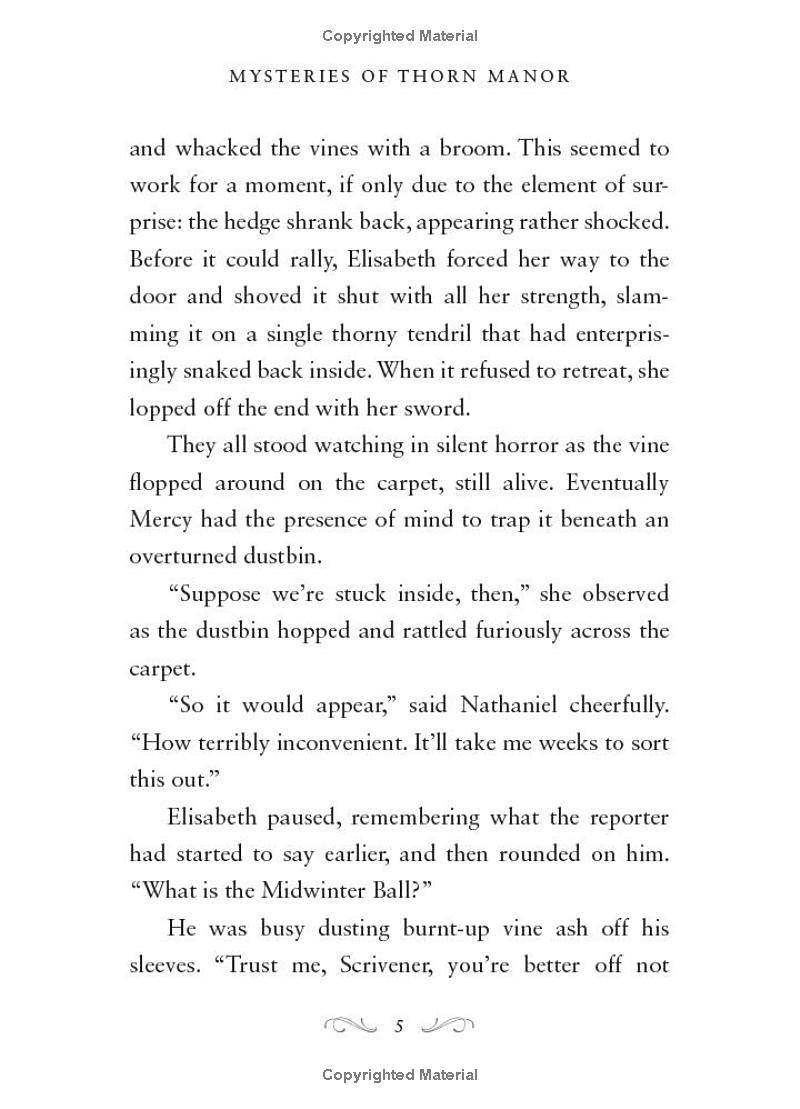 Sách ngoại văn: Mysteries Of Thorn Manor