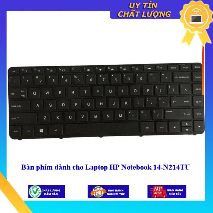 Bàn phím dùng cho Laptop HP Notebook 14-N214TU - Hàng Nhập Khẩu New Seal