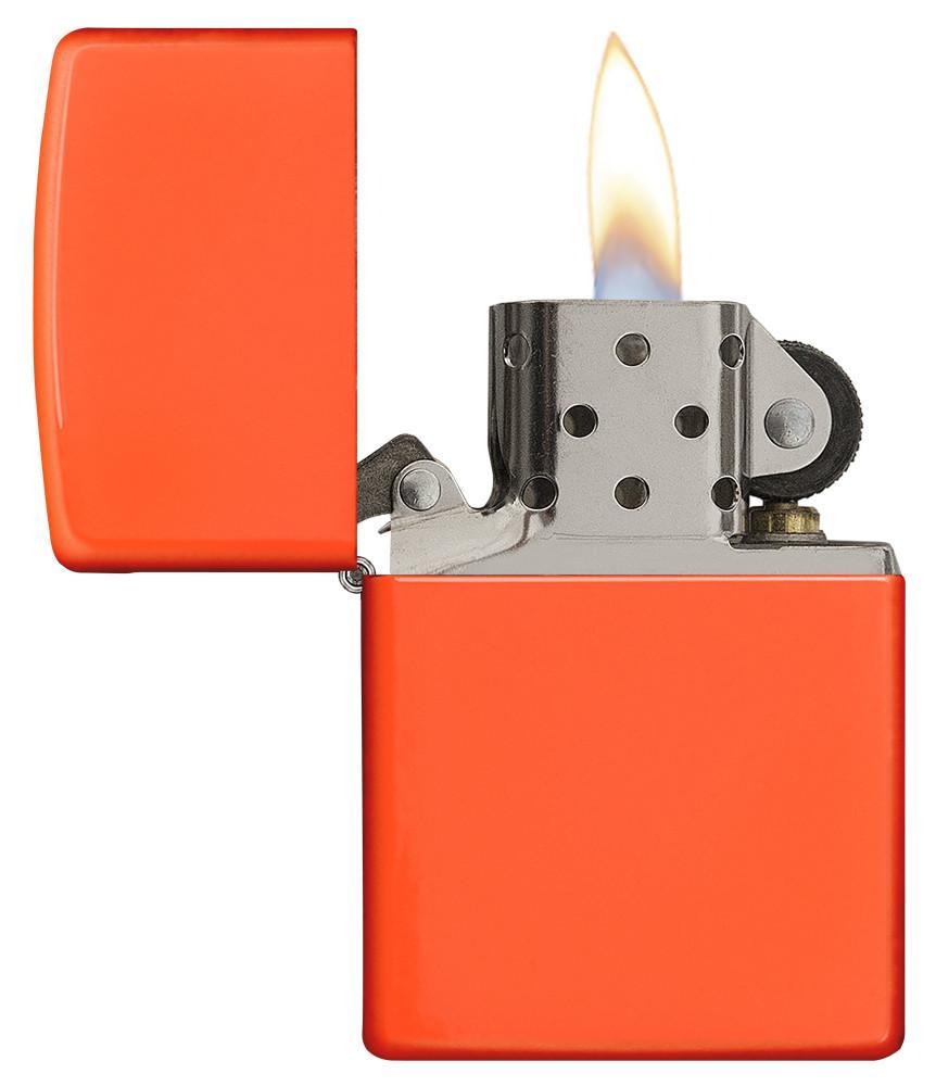 Bật Lửa Zippo Neon Orange Matte 28888