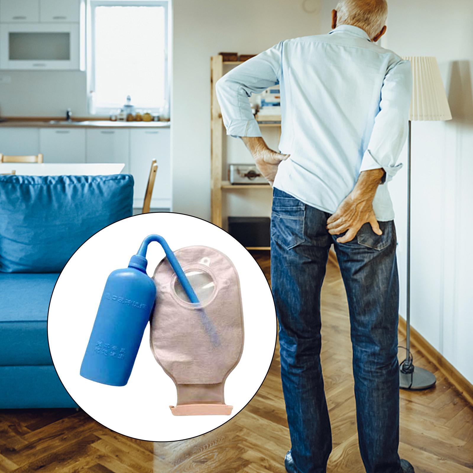 Colostomy Bag Washing Bottles Reusable for Ostomy Pouch Toilet Bag Men Women