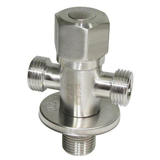 T cầu, van t cầu, van chữ T khóa nước inox 304, T cầu inox 304 , Van giảm Áp 2 ngã, van ba ngã nhà vệ sinh