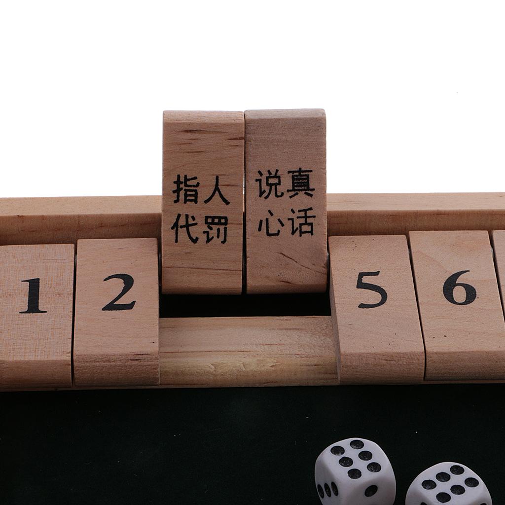 Trò chơi uống số xúc xắc W/Xúc Xắc & Số Trò Chơi Xếp Hình Trẻ Em Quà Tặng