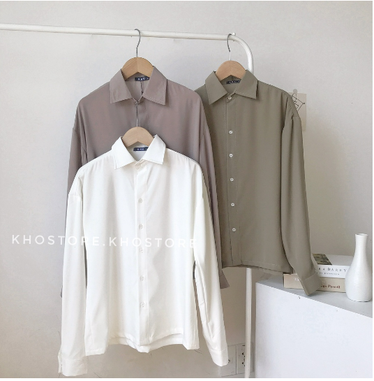 Áo sơ mi nữ công sở cao cấp kiểu Hàn Quốc, áo nữ form rộng đẹp dài tay 3 màu, chất vải không nhăn