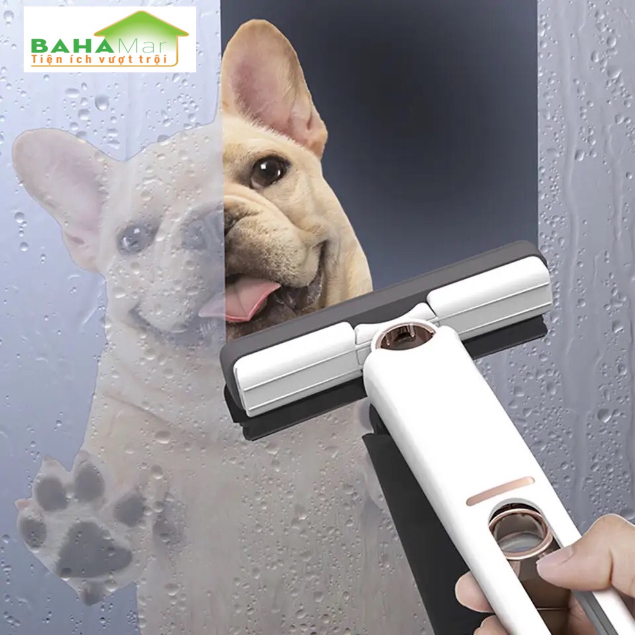 CÂY LAU MINI ĐA NĂNG VÀ THÔNG MINH TỰ VẮT GẤP GỌN SIÊU THẤM HÚT TIỆN DỤNG LAU DỌN "BAHAMAR" Làm sạch mạnh mẽ, có thể lau nhiều loại bề mặt : kính, đá, sàn nhà, sàn bếp, bàn vệ sinh, bàn học...