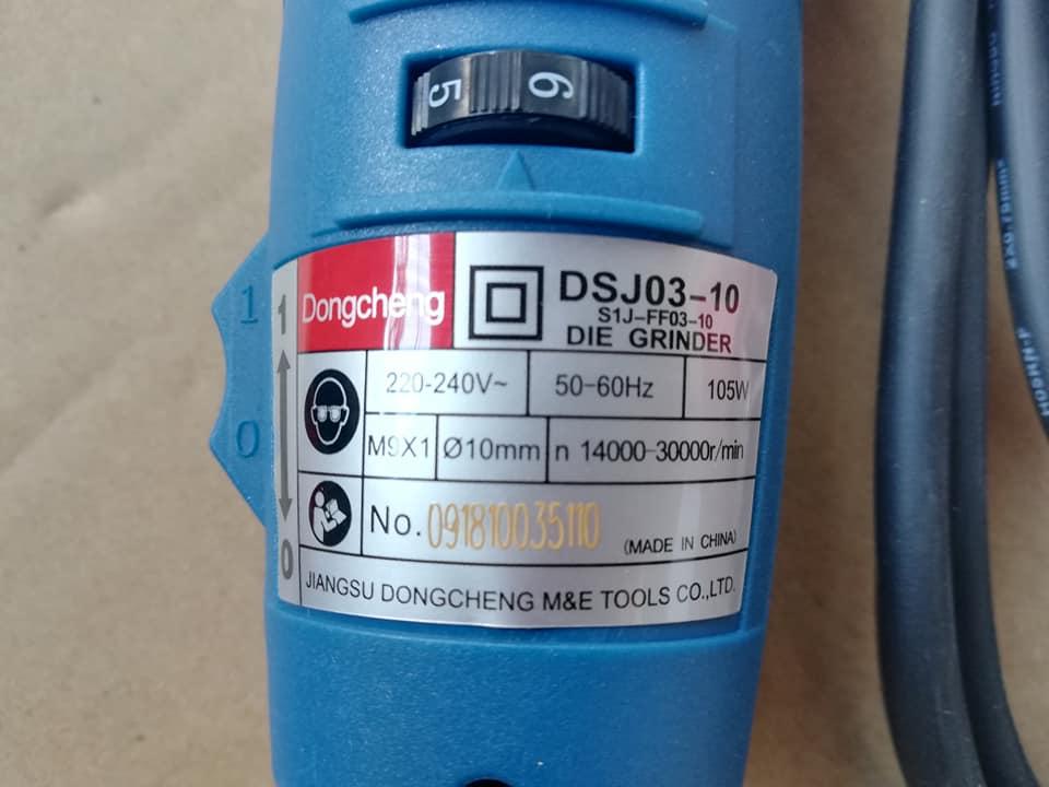 MÁY MÀI KHUÔN 105W DONGCHENG DSJ03-10 - HÀNG CHÍNH HÃNG