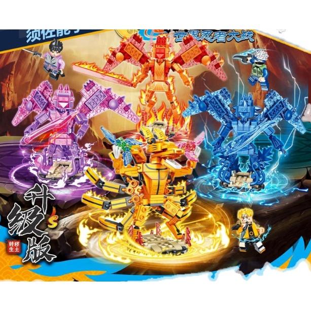 lego naruto các susanoo và cửu vỹ siêu đẹp