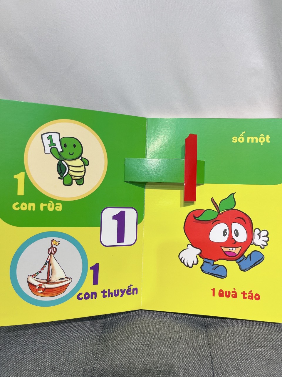 Sách - Bé Vui Học Toán - Làm Quen Số Đếm Cho Bé