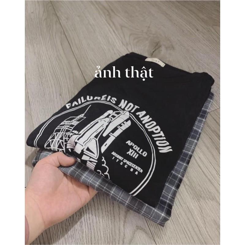 Set Bộ Quần Kẻ (Kèm Ảnh Thật)