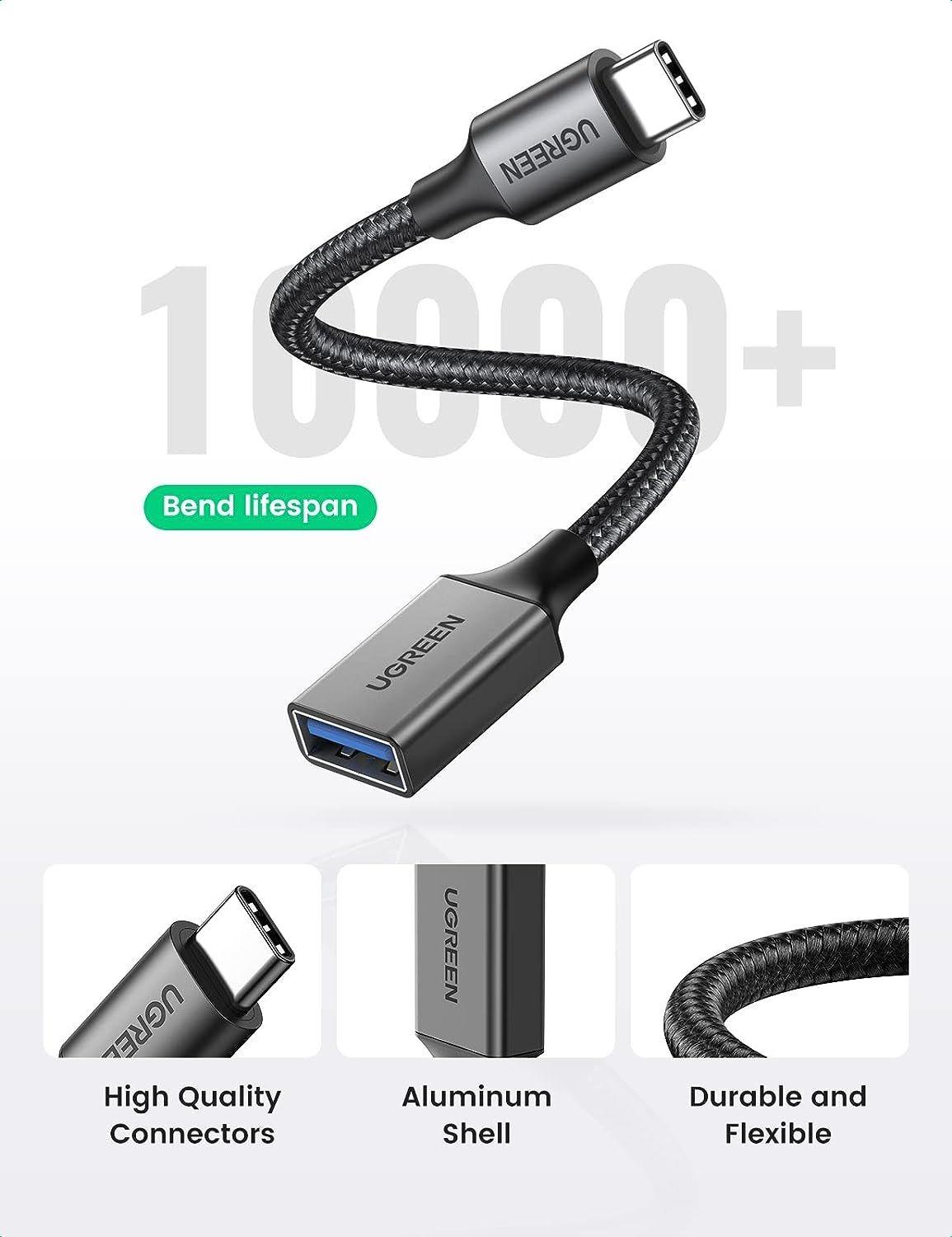 Ugreen UG15305US378TK 25cm Cáp OTG USB type C sang USB3.0 - HÀNG CHÍNH HÃNG