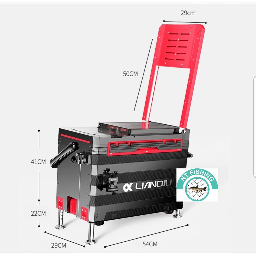 Thùng câu đài LIANQIU H30 36L - Đỏ