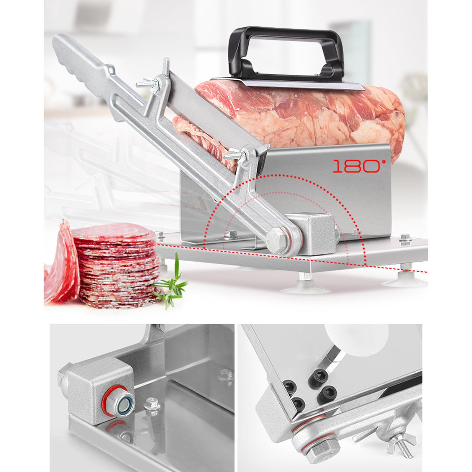 Manual Frozen Meat Slicer Beef Mutton Roll Slicer for Home Cooking Hot Pot