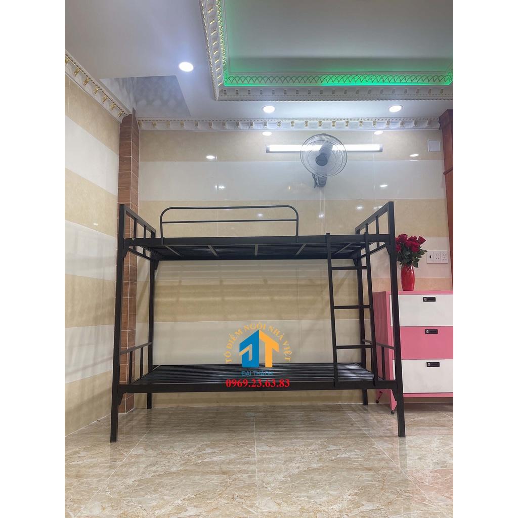 Giường sắt hai tầng homstay 1mx2m - Đại Thành