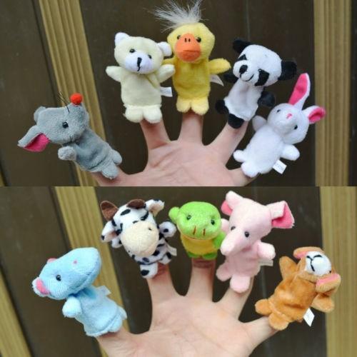 BỘ 5 THÚ RỐI NGÓN TAY KỂ CHUYỆN DIỄN XIẾC HÌNH ĐỘNG VẬT DỄ THƯƠNG CHO BÉ VUI