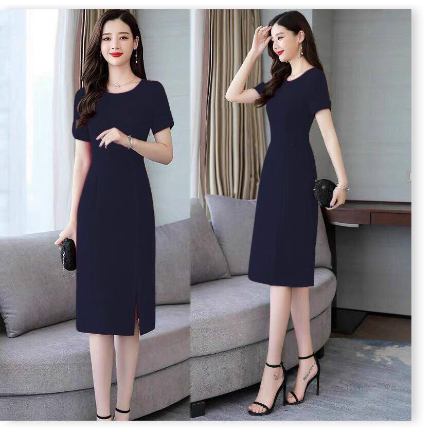ĐẦM COTTON LỤA DÁNG SUÔNG