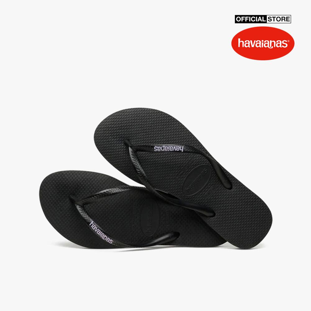 HAVAIANAS - Dép nữ Slim Logo Pop Up 4119787-0090