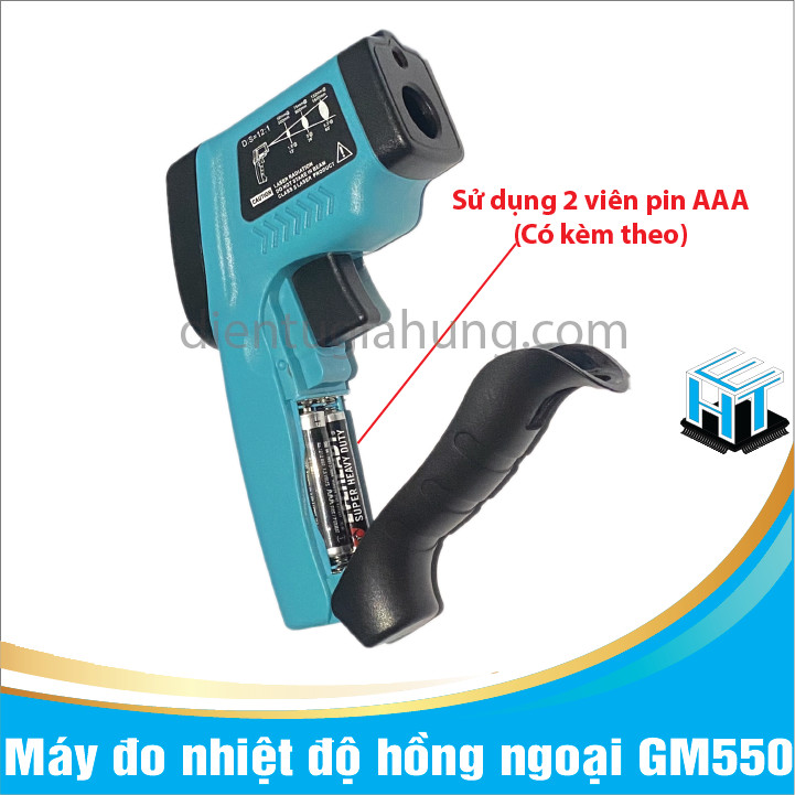 Máy đo nhiệt độ hồng ngoại GM550