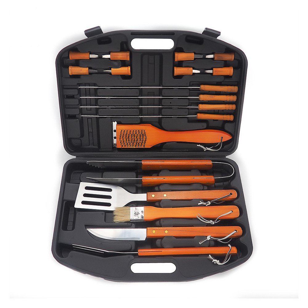 Bộ Dụng Cụ Nướng Mang Đi Du Lịch 19 chi tiết BBQ Toolkits 19pcs