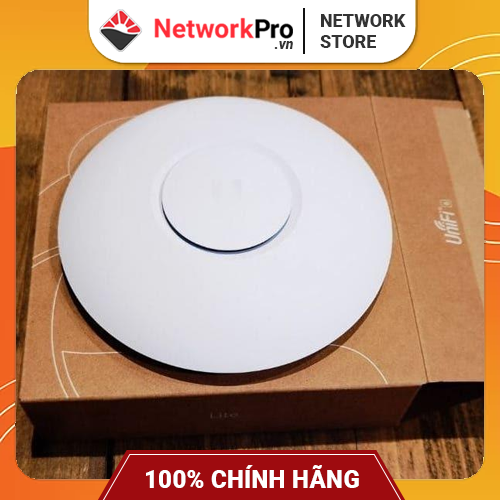 Bộ Phát WiFi UniFi U6 Lite - Tốc Độ 1.5Gbps, Chịu Tải 300 User (Không kèm nguồn)