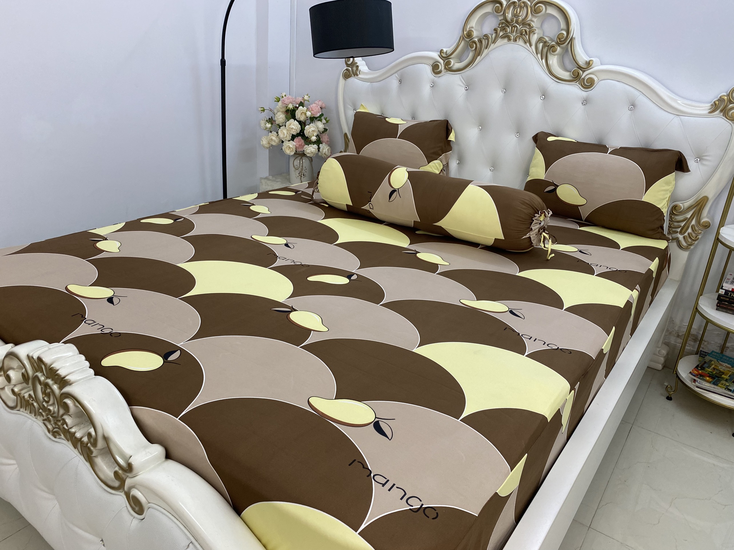 Bộ drap gối thun Hàn Quốc mát lạnh