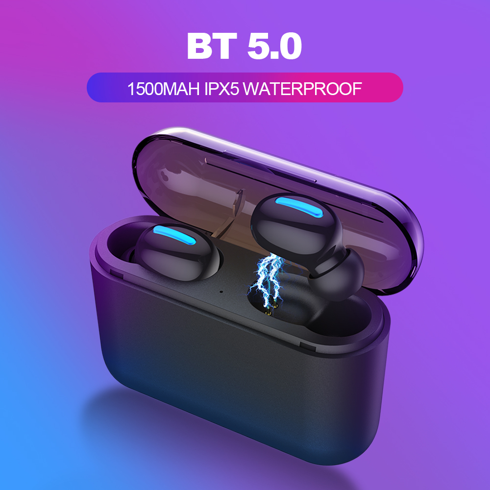 Tai Nghe BT 5.0 HBQ-Q32 Không Dây 1500mah Chống Nước IPX5