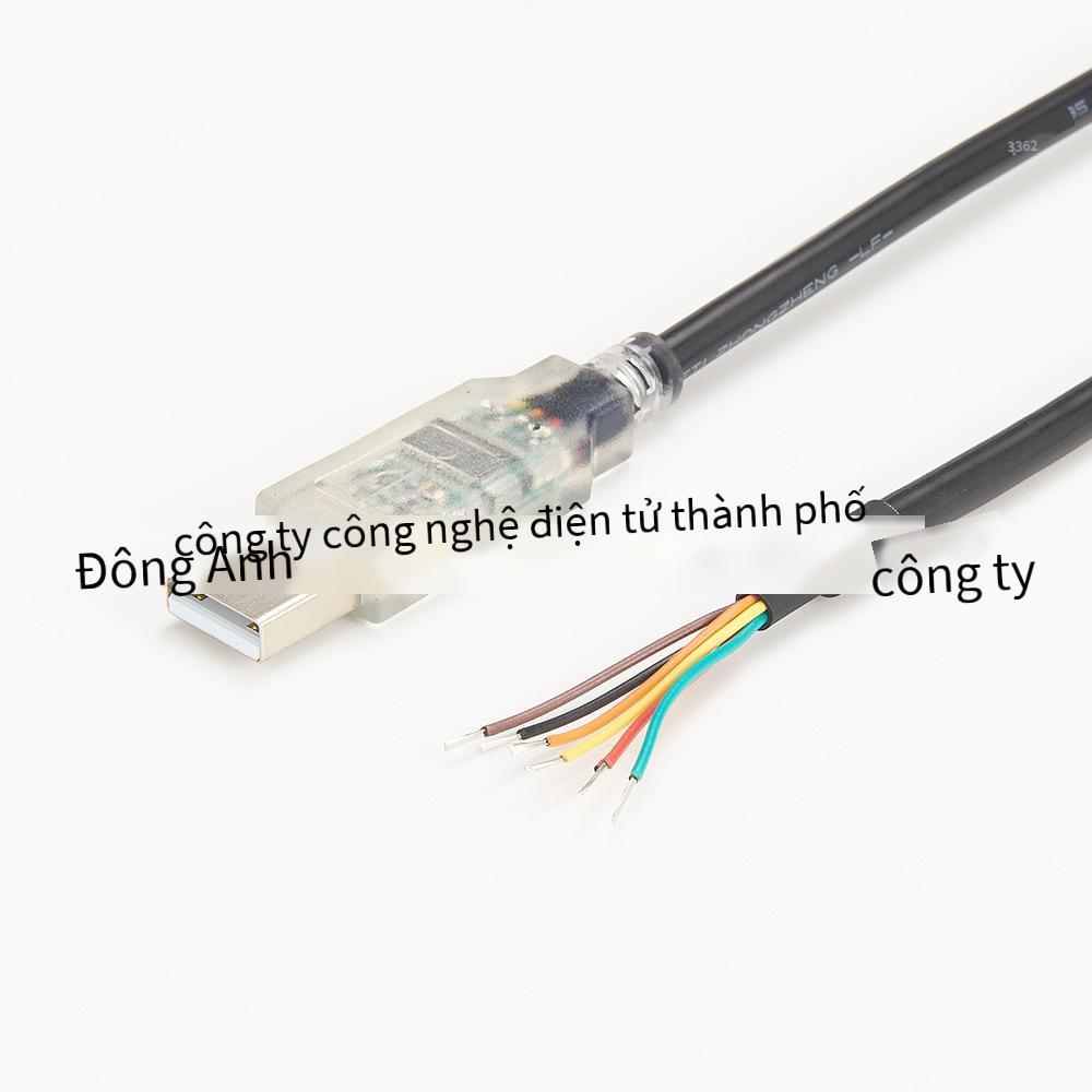 Đảm bảo chất lượng đấu sĩ Cáp nối tiếp USB sang TTL232 TTL-232R-3V3-WE chip FT232 của Anh 1,8 mét