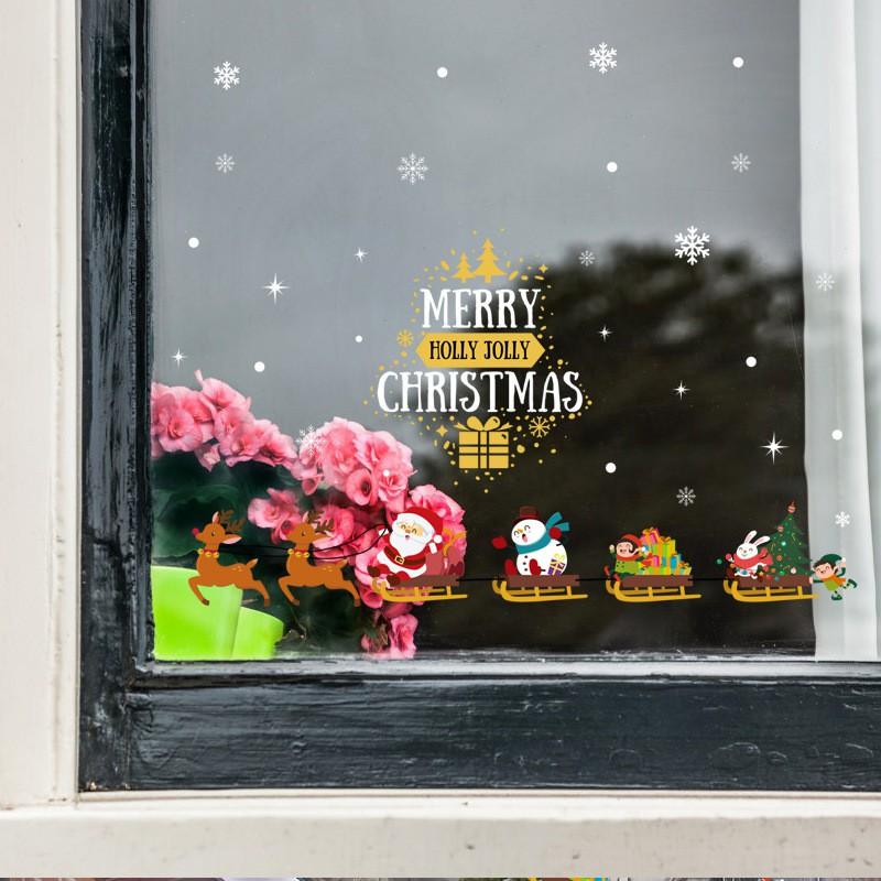Decal trang trí Noel 01