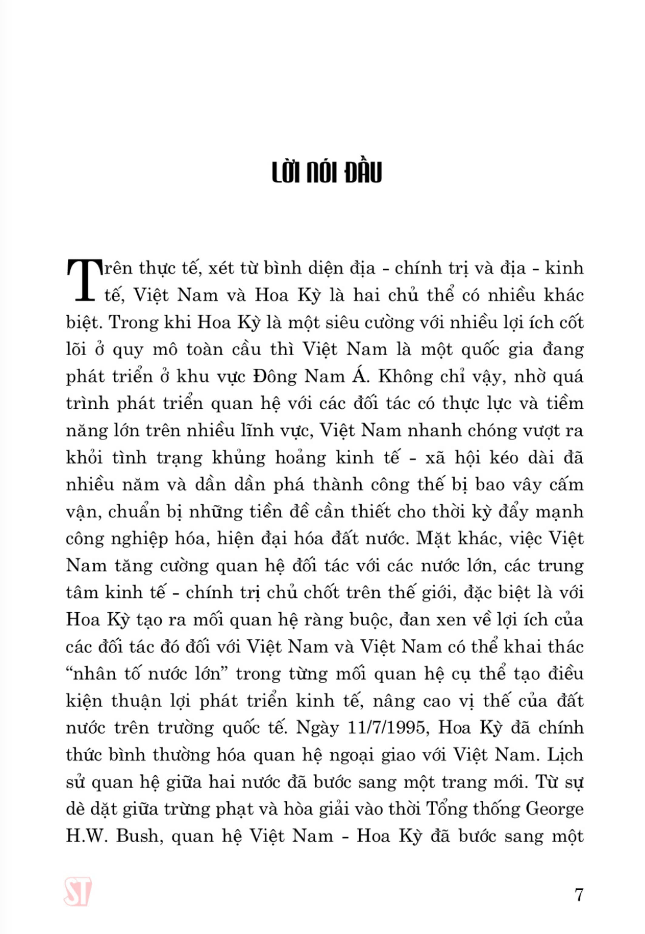 Quan hệ chính trị Việt Nam - Hoa Kỳ (1995 - 2020)