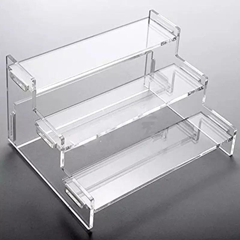 Kệ Mica trưng bày sản phẩm , lắp ghép, nhiều màu sắc, thiết kế theo yêu cầu - 3 Tầng
