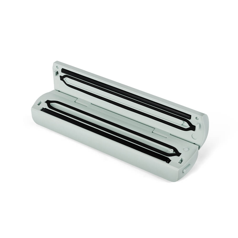 Máy hút chân không gia đình Elmich VSE-8582, thiết kế nhỏ, gọn nhẹ, thuận tiện cất vào tủ bếp và di chuyển, thao tác đơn giản và có hút hộp riêng  - Hàng chính hãng