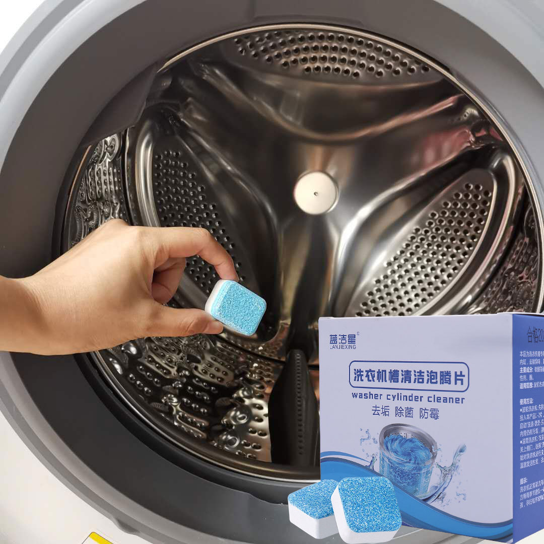 Viên tẩy vệ sinh lồng máy giặt giúp tẩy cặn, diệt khuẩn cực kỳ hiệu quả